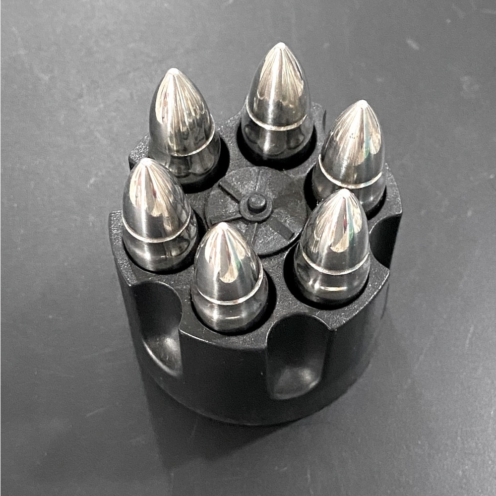 Silver Bullet Ice Cubes Stainless Steel Whiskey Stones Alcohol Drink Chillers